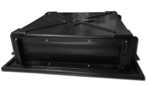 负压式吊顶进风窗